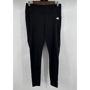 Adidas Aeroready Womens XL Black Tight Fit Athletic Leggings IT2280 Side Pocket